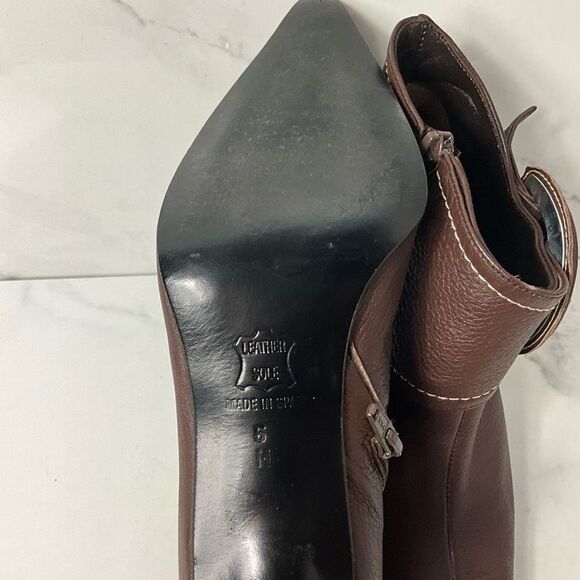 COSTA BLANCA Leather Ankle Booties - Picture 8 of 10